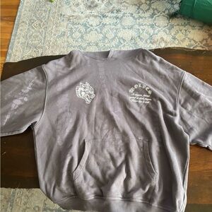 Darc Sport Purple Dyed Men's XL Hoodie Sweatshirt